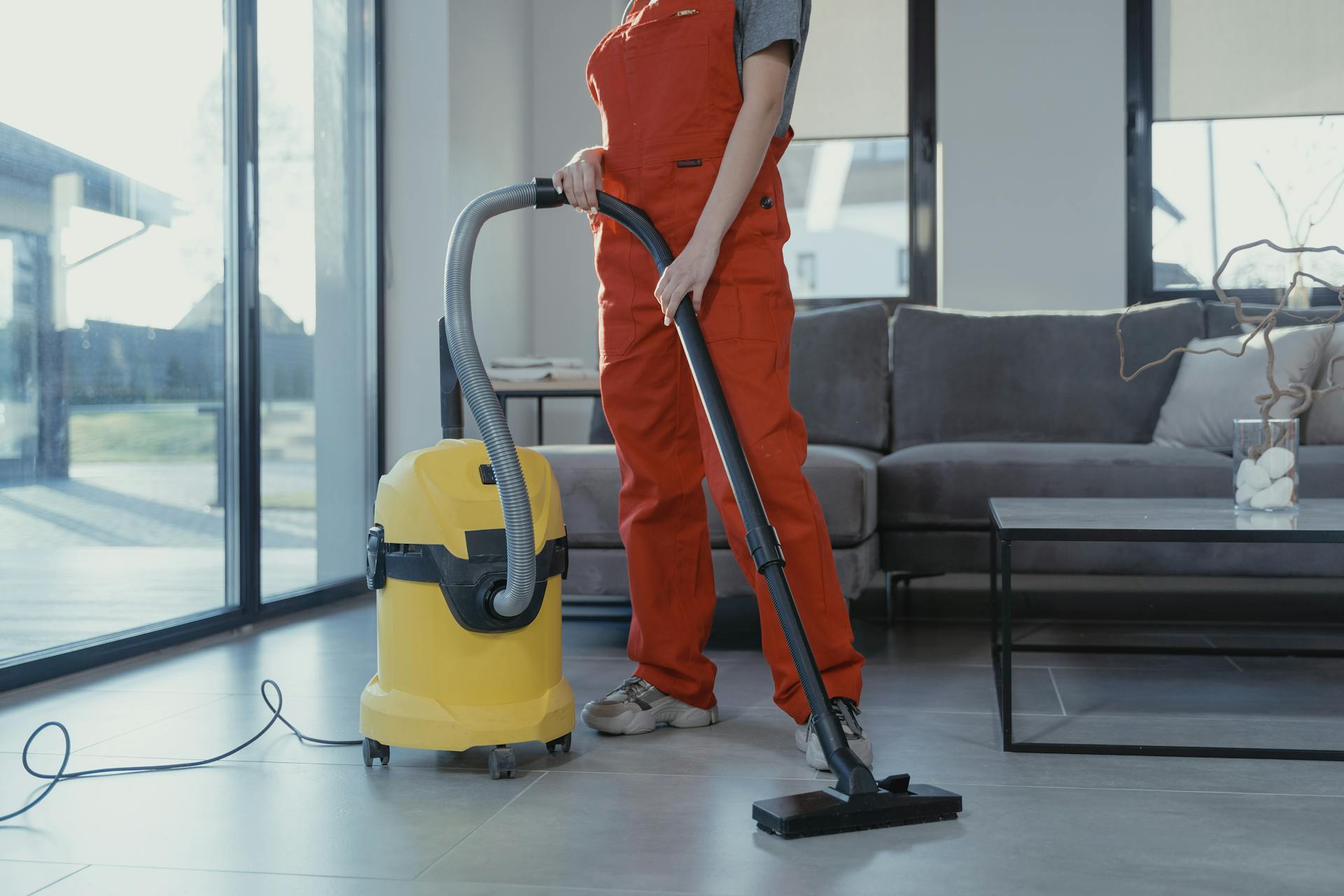 hoovering domestic property
